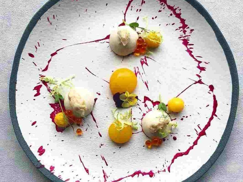 Tasting menu at Protege restaurant