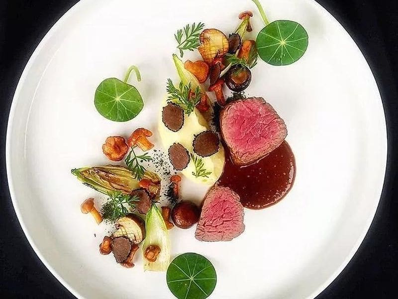 Tasting menu at Cyrus Sonoma
