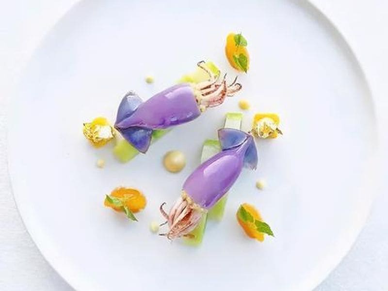 Chef Daniel Humm in the Eleven Madison Park kitchen