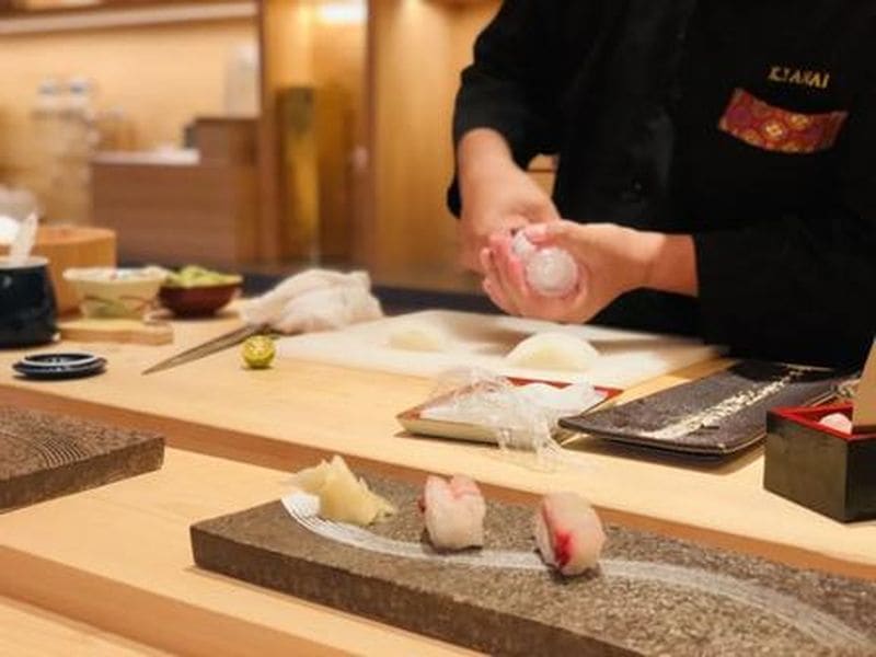 Chef counter at Jungsik fine dining