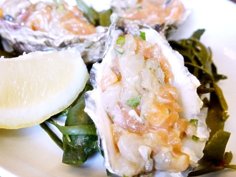 Seafood lunch at FOUR