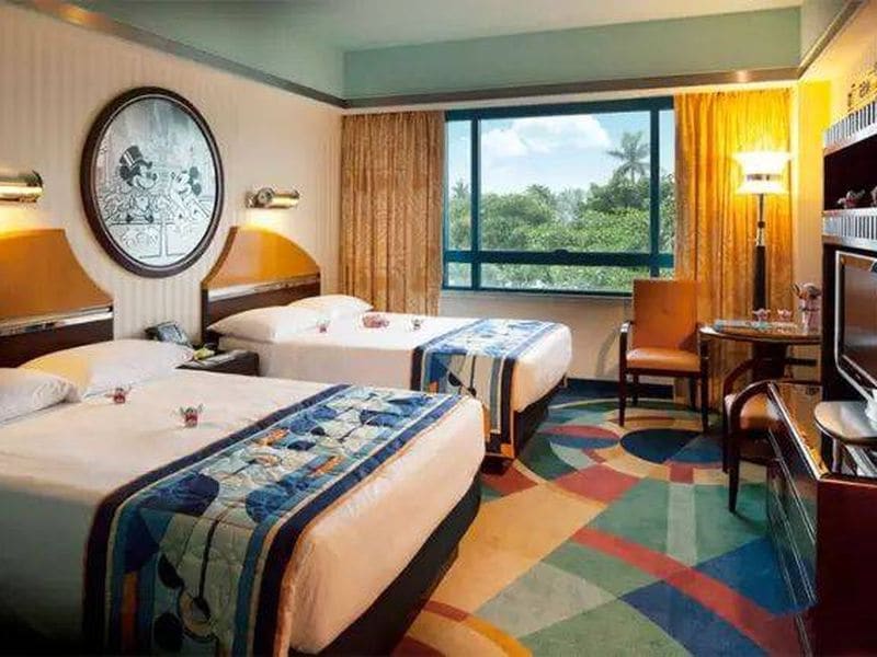 Port Orleans French Quarter room