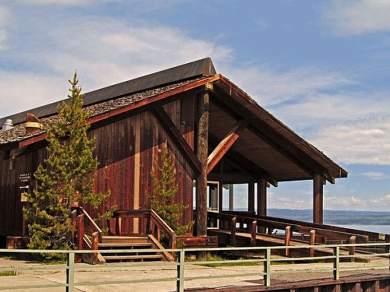 Frontier cabin at Roosevelt Lodge